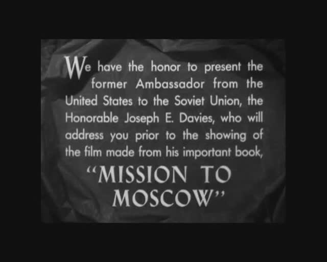 «МИССИЯ в МОСКВУ» Оскар. Правда о СССР глазами посла США смотреть онлайн