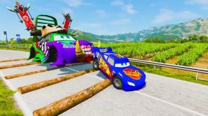 Мультфильм про приколы с машинками: лава и смех.