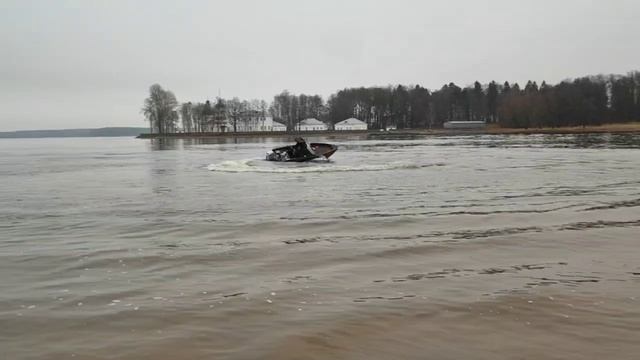 тест мотора Honda Bf50 на лодке Xstream 420X