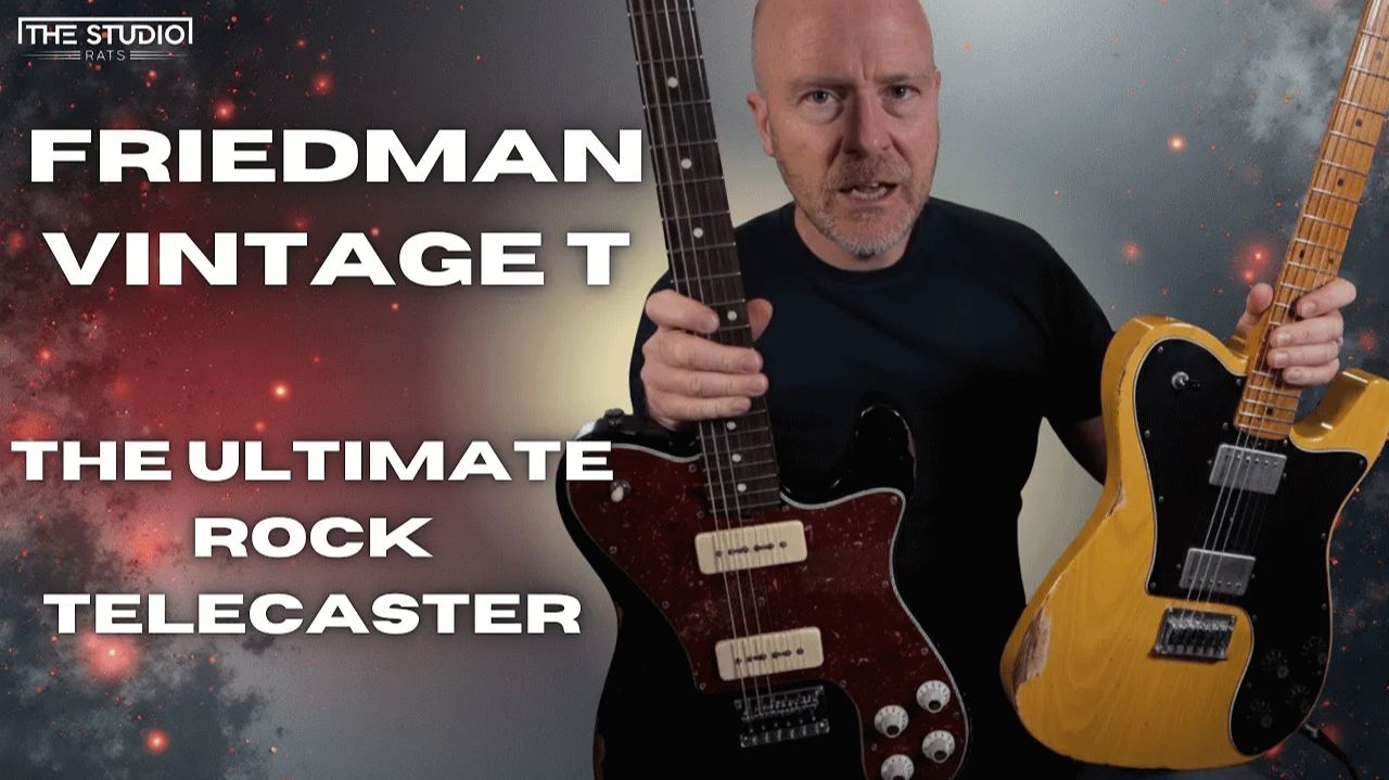 The Studio Rats: Friedman Vintage T ｜ Беспрецедентная схватка телекастеров