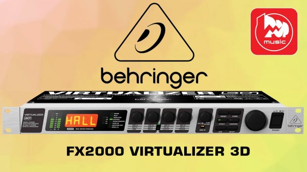 BEHRINGER VIRTUALIZER FX2000 - рэковый процессор эффектов