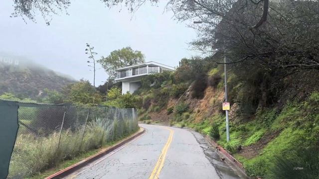 Дождливый Голливуд 4K - От центра города до Голливуда - Утренняя поездка смотреть онлайн