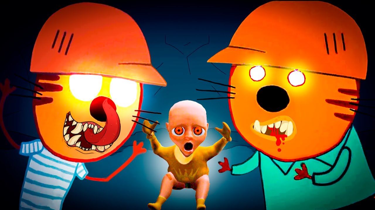 смотри эти САМЫЕ ЖУТКИЕ СЕРИИ ТРИ КОТА! Три Кота Страшные Серии Посмотри