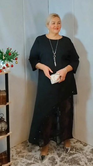 Нарядные ПЛАТЬЯ Plus Size на НОВЫЙ ГОД с Wildberries