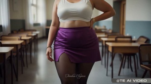 Natural Older Women Over 45 - Teacher Outfit Inspiration Balancing Elegance & Comfort