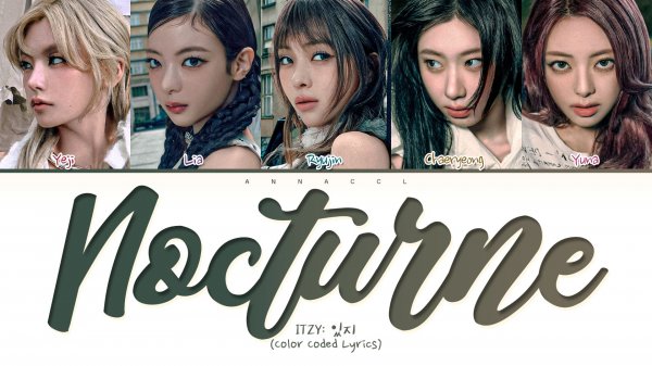 ITZY Nocturne (Перевод на русский) (Color Coded Lyrics)