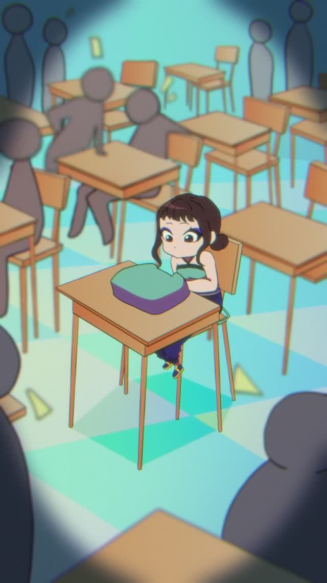 Когда Открываешь Пачку Жвачки на Уроке К-Поп Охотницы на Демонов (Kpop Demon Hunters) смотреть онлайн