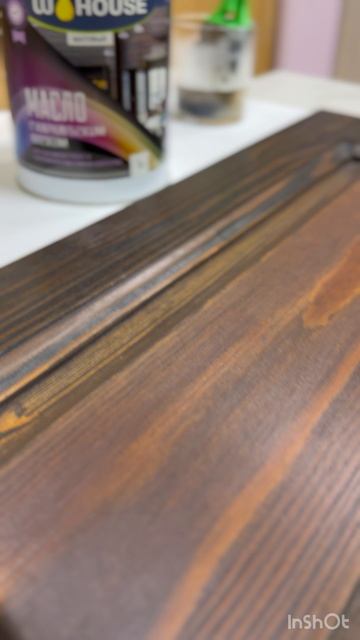 Масло воск для дерева, черный графит и коричневый махагон. W-House® смотреть онлайн