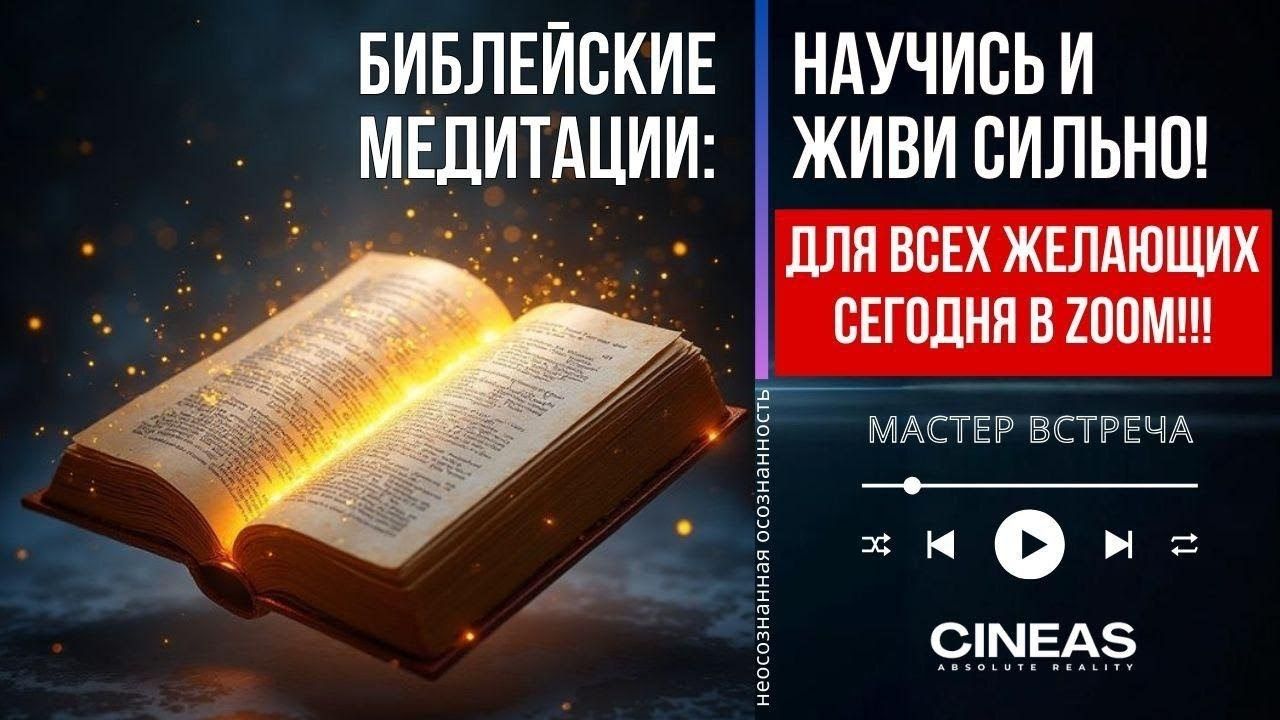 БИБЛЕЙСКИЕ МЕДИТАЦИИ: НАУЧИСЬ И ЖИВИ СИЛЬНО! / МАСТЕР ВСТРЕЧИ смотреть онлайн