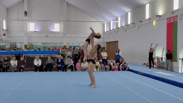 Женская пара, 3 спортивный разряд, Кощеева Ксения - Шонгина Ксения, МАУДО ДТДиМ, Темповое упражнение