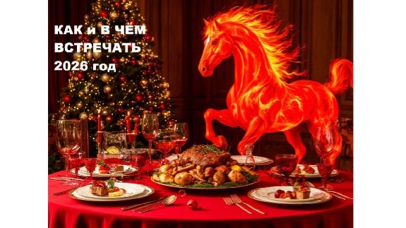 КАК и В ЧЕМ ВСТРЕЧАТЬ 2026 ГОД ? КАК ПРИВЛЕЧЬ УДАЧУ в ГОД КРАСНОЙ ОГНЕННОЙ ЛОШАДИ ? смотреть онлайн