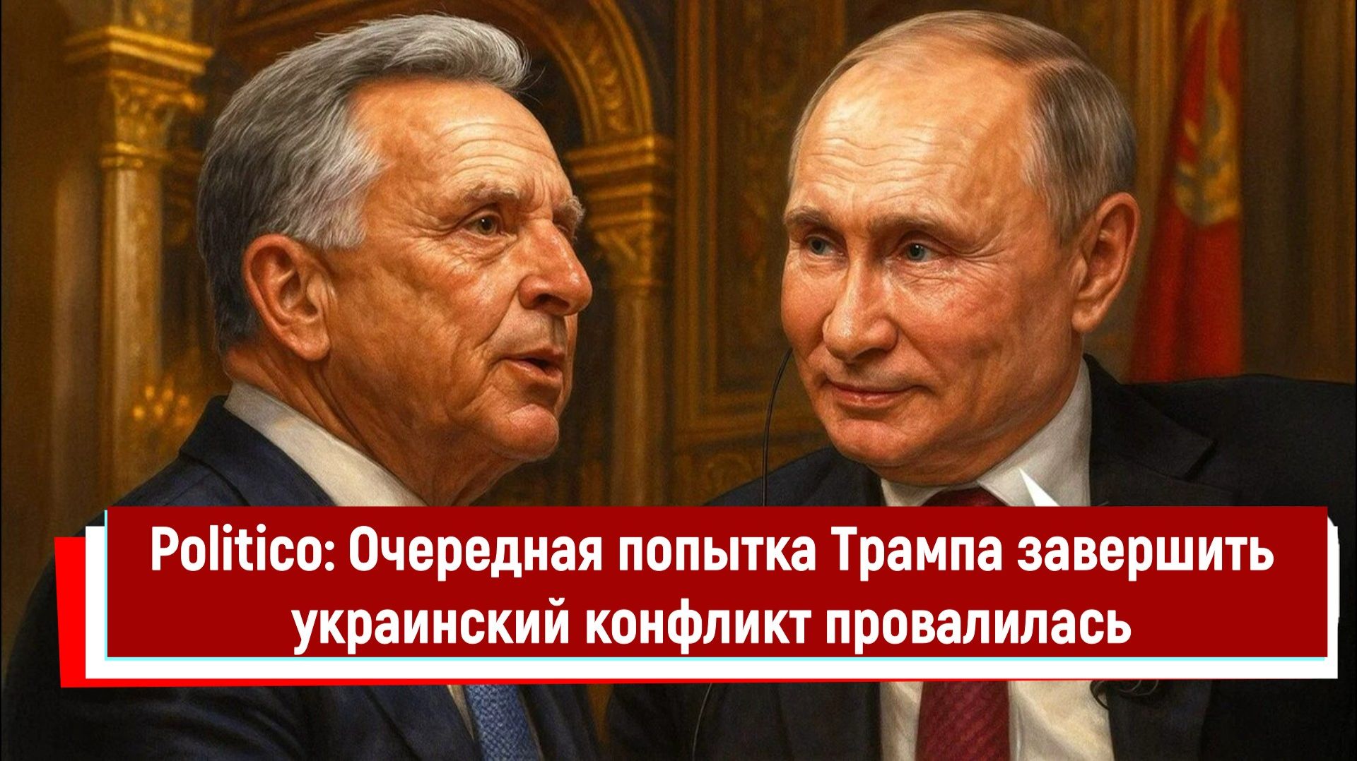 Politico: Очередная попытка Трампа завершить украинский конфликт провалилась смотреть онлайн