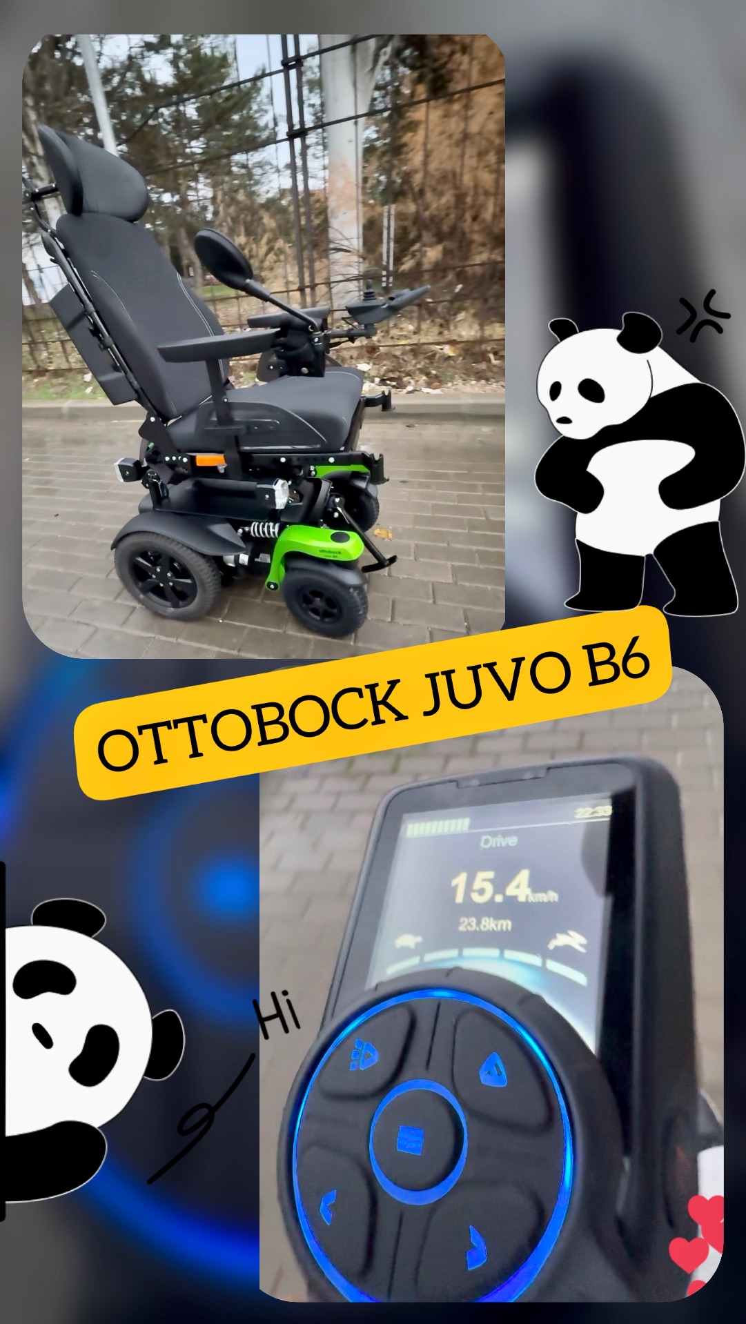Не для слабонервных😱 разгон OTTOBOCK B6 до 15,4 км/ч♿️ смотреть онлайн