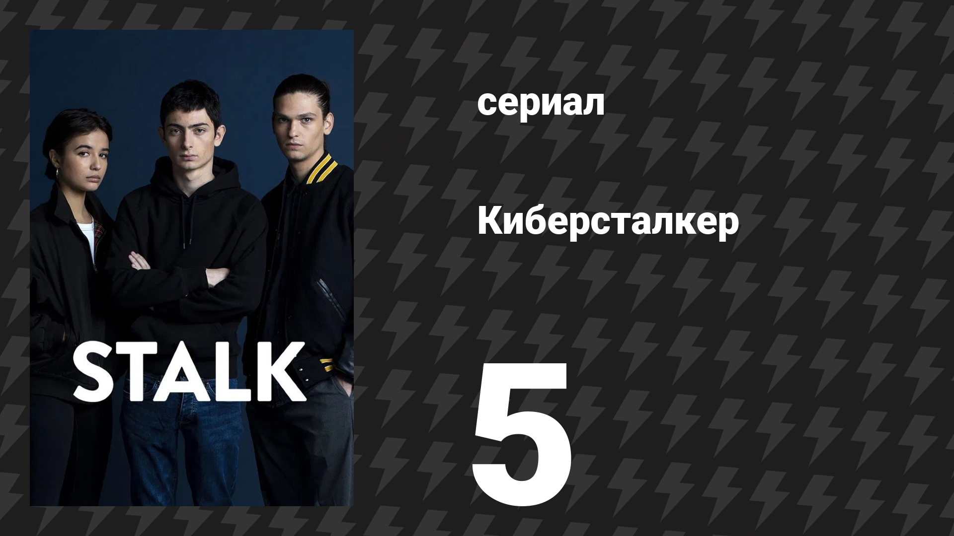 Киберсталкер 1 сезон 5 серия «Сталкни меня» (сериал, 2022) смотреть онлайн