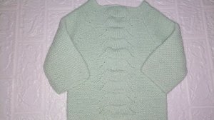 АРХИВ. Мастер класс. Джемпер для девочки на 3 года.