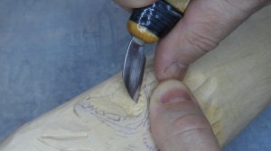 МЕДОЕД & Топорище резное #24 / Honey Badger - A drawing on an Ax