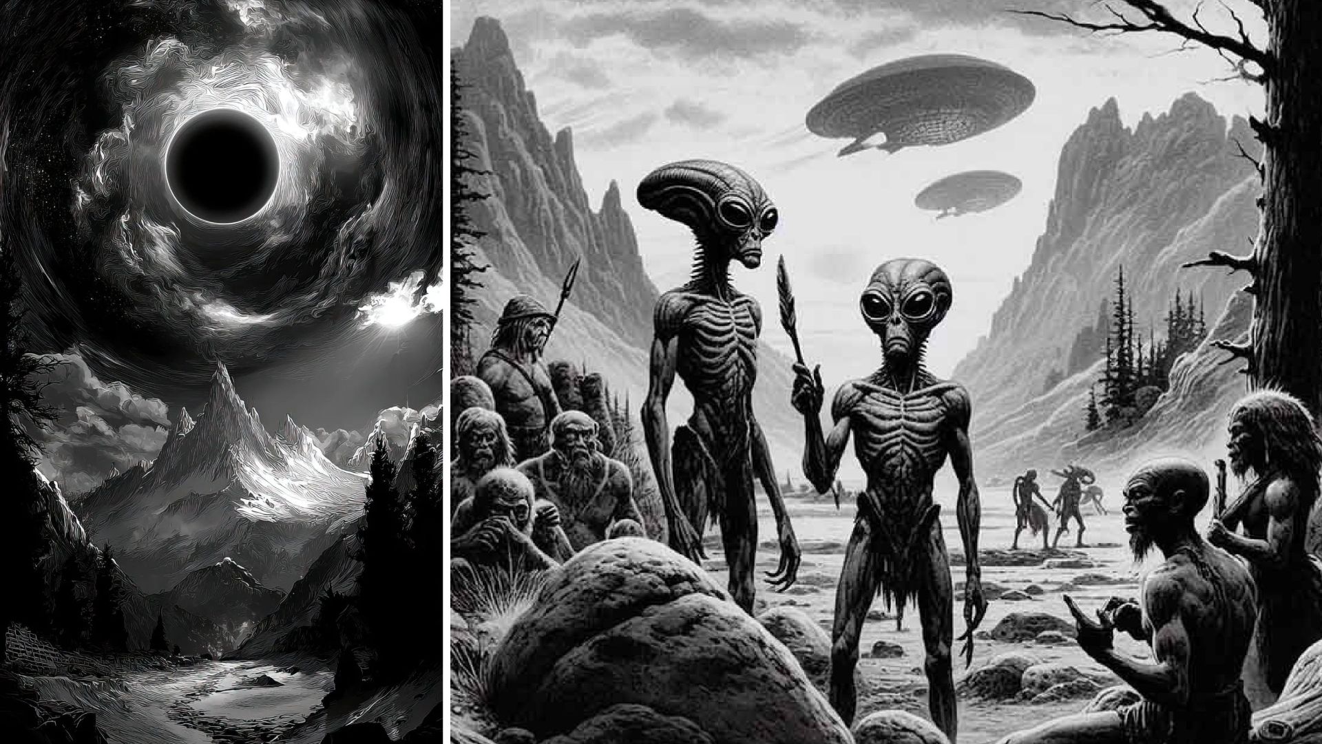 При испытании ядерной бомбы открылся портал в другой мир смотреть онлайн