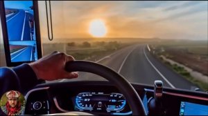 Белый лайнер Дальнобойщикам посвящается.