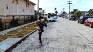 Figueroa st . Лос-Анджелес / Что происходит.