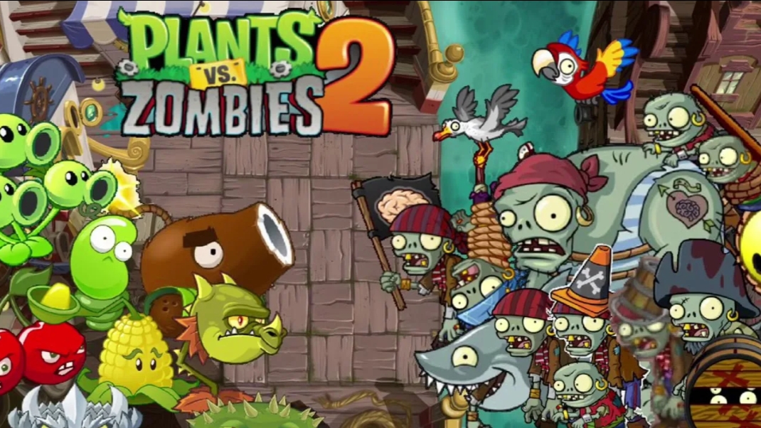 Пиратский корабль.(21-23 день).PvZ 2 прохождение.