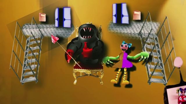 Детский сад банбана 8 анти дьявол - победа над сэром Дададу ( геймплей 11 - финал).