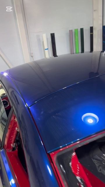 Крыша будет синей