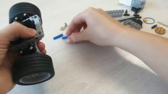 Рулевое управление Lego EV3. Как собрать