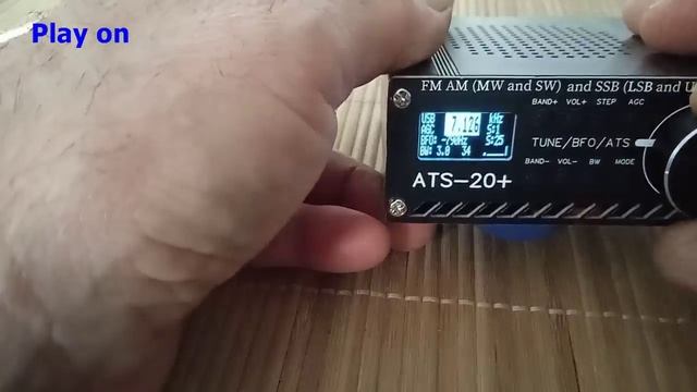 ATS20+ вседиапазонный DSP радиоприемник, FM LW MW SW SSB, слушаем эфир. смотреть онлайн
