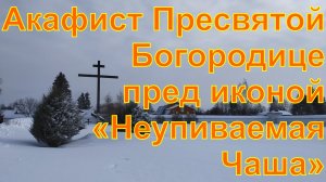 Акафист Пресвятой Богородице пред иконой «Неупиваемая Чаша»