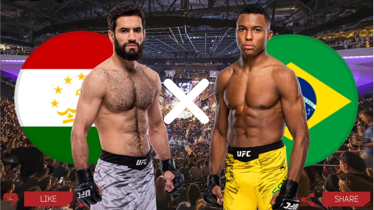 UFC 323 | Мухаммад Наимов - Майрон Сантос