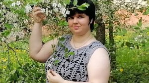 АРХИВ. Топ крючком в рамках конкурса #втопесанной по мк - ‪@anna_vyazanii_stil‬