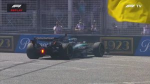 Формула 1. Разворот Расселла на ГП Австралии 2025 (1 практика)