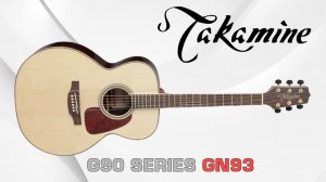 Акустическая гитара Takamine GN93 (корпус уменьшенный джамбо)