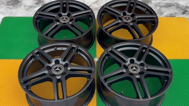 Диски Mercedes (ABE SHOKAI LTD) R17 5/112 из Japan(Япония)! смотреть онлайн