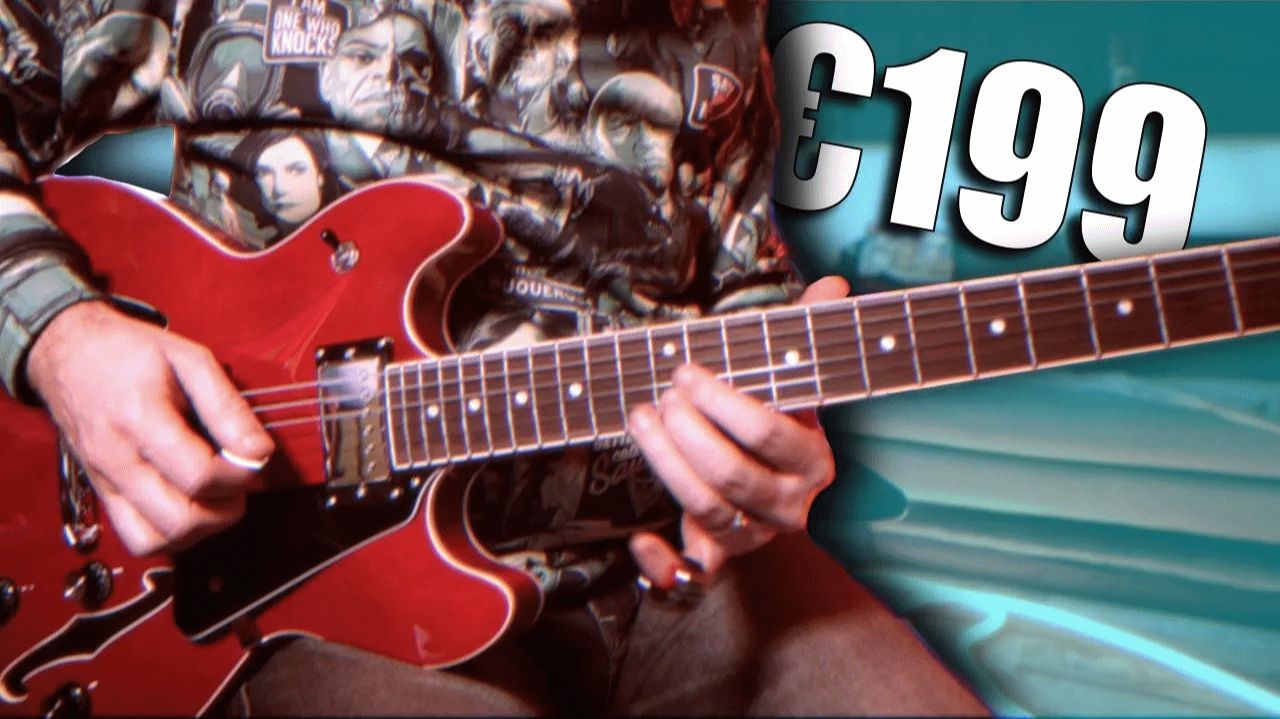 EytschPi42: ТЕПЕРЬ ЭТО УЖЕ КЛАССИКА - Harley Benton HB35 Cherry