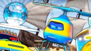 Вертолет! Мультик про НЛО, веселые и смешные мультики для детей, машинки