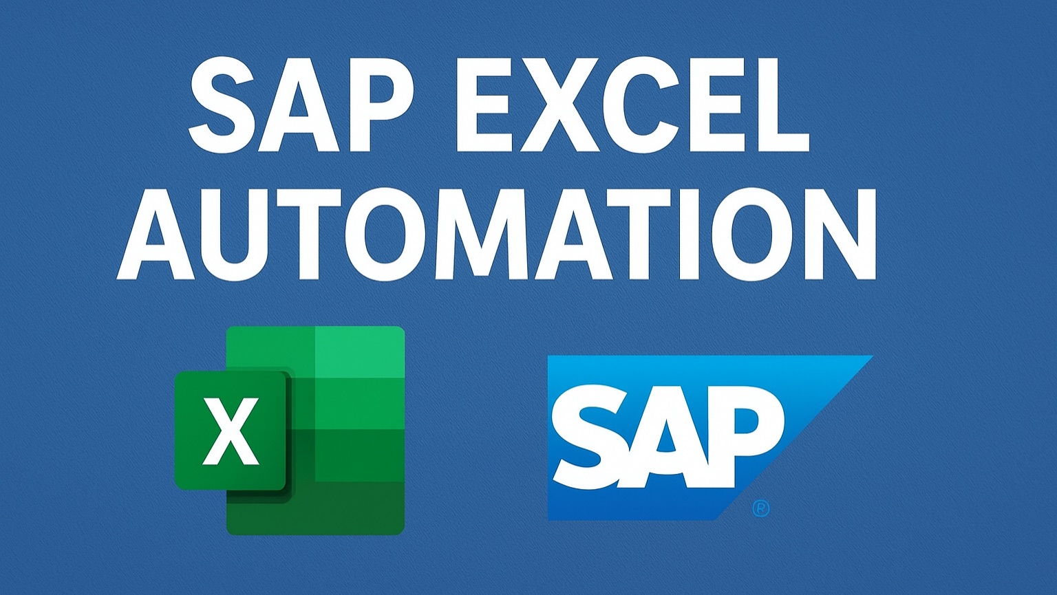 Automating SAP Data Extraction with Excel VBA & SAP GUI Scripting — Minimal Coding Needed [english] смотреть онлайн