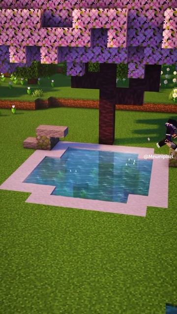 Японский декоративный пруд в майнкрафте смотреть онлайн