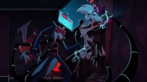 Энджел Даст и Вокс Отель Хазбин