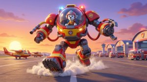 Щенячий патруль, Скай, Маршал, Эверест, Гончик, Крепыш и Зума  получили костюмы Железного человека