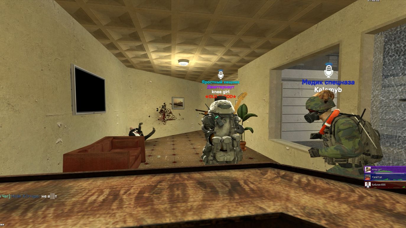 Неадекватные посетители сосисочной №1: русский DarkRP