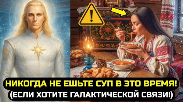 АШТАР ШЕРАН Раскрыл💡 НИКОГДА НЕ ЕШЬТЕ СУП В ЭТО ВРЕМЯ если ХОТИТЕ Галактической Связи 💖