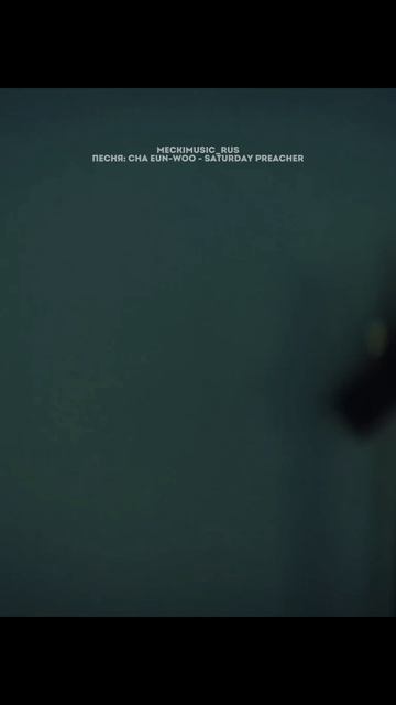 CHA EUN-WOO - SATURDAY PREACHER | русский перевод от meckimusic