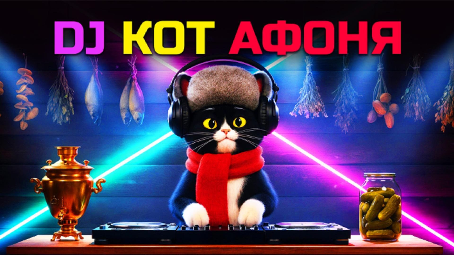 DJ Кот Афоня зажигает с треком🎵 "Зелёный Свет" 🎵 Нейро Флейм 🔥 #Бег #музыка #pop #music