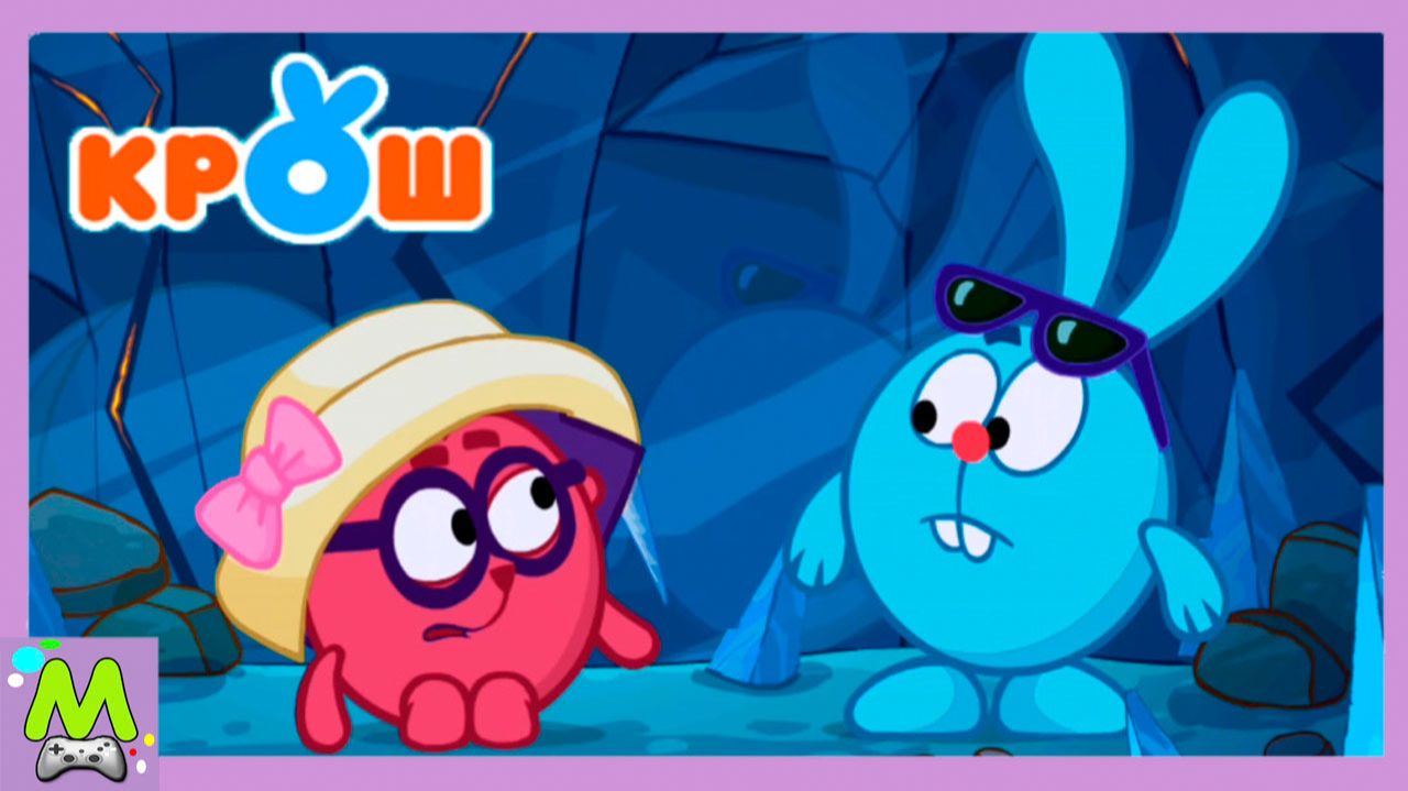 Смешарики Крош.Снежные Приключения Ежика и Кроша.Полная Версия Игры со Смешариками смотреть онлайн