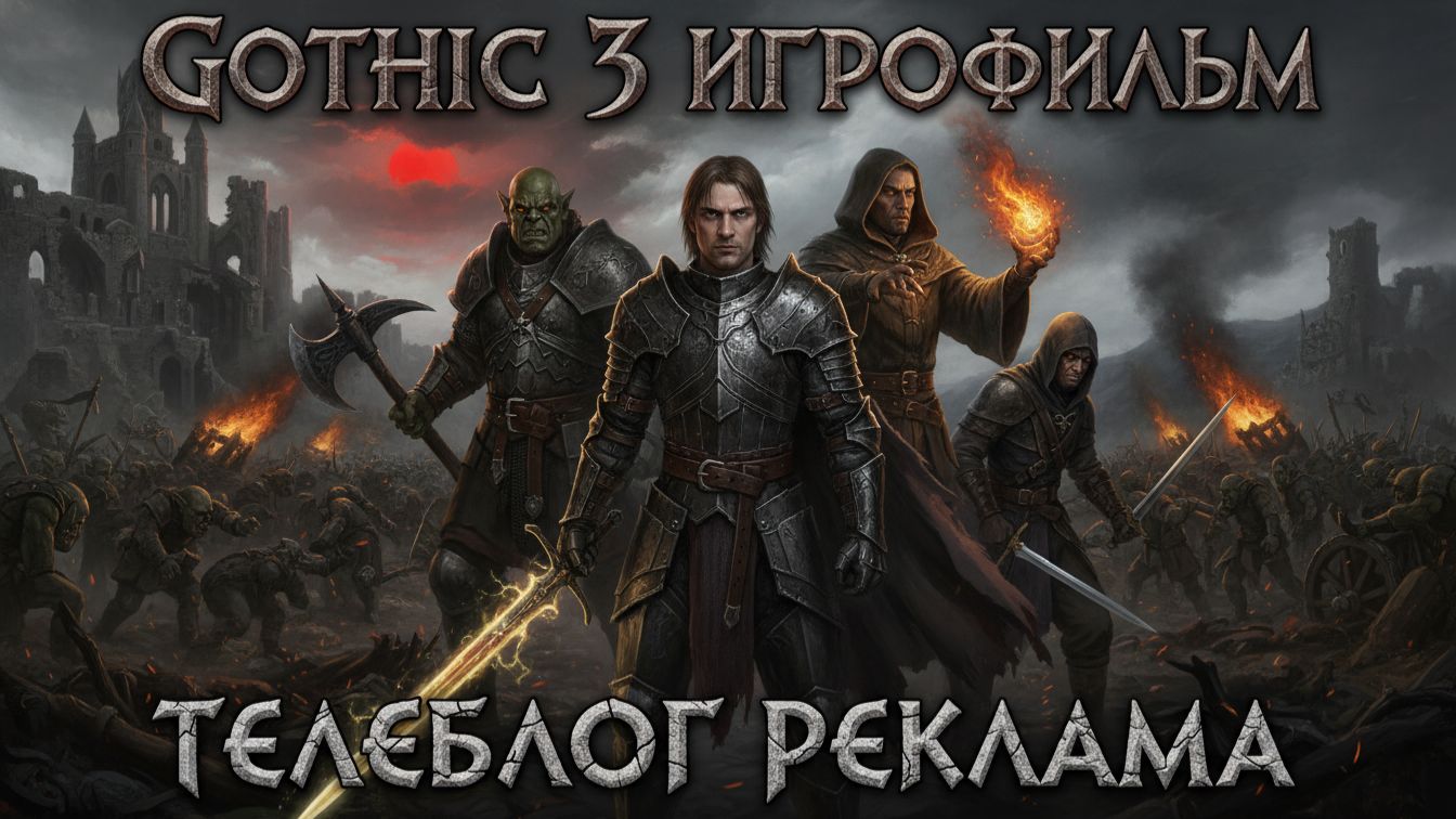 Gothic 3 Игрофильм. Часть 2