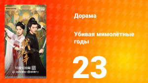 Убивая мимолётные годы 23 серия