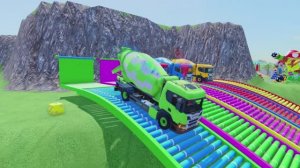 МУЛЬТИКИ ПРО МАШИНКИ. Малыш и мультик: грузовики в городе.