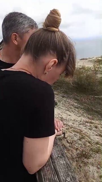 Смотровая площадка на высокой дюне. Куршская коса