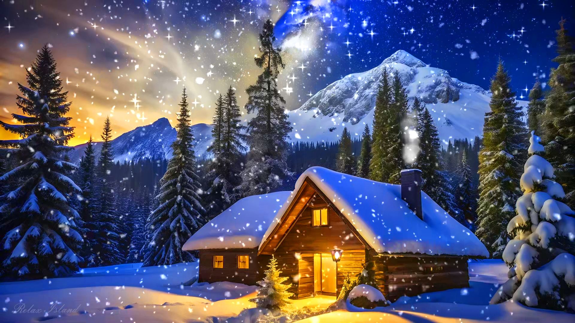 УСПОКАИВАЮЩАЯ МУЗЫКА ДЛЯ СНА И ПОДАВЛЕНИЯ СТРЕССА 🎵 РАССЛАБЛЯЮЩАЯ МУЗЫКА ДЛЯ ДУШИ В ЗИМНЕМ ЛЕСУ смотреть онлайн